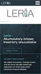 Mobile Screenshot of leria.com.pl